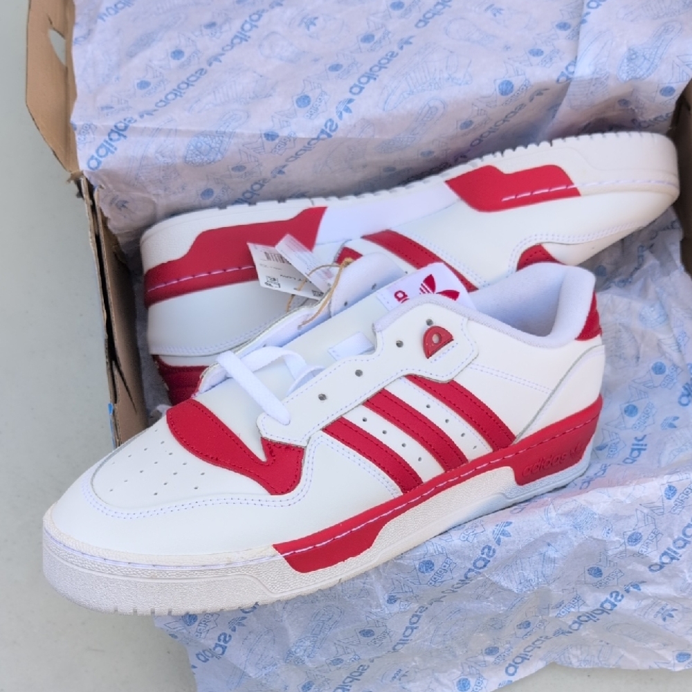 Adidas Rivalry Low -  Power Red - Men's Size 11 ( GZ9793 )